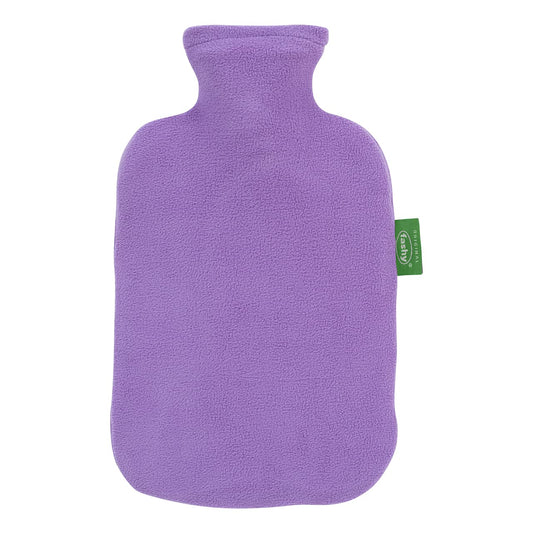 HOT WATER BOTTLE LILAC KNIT 2L