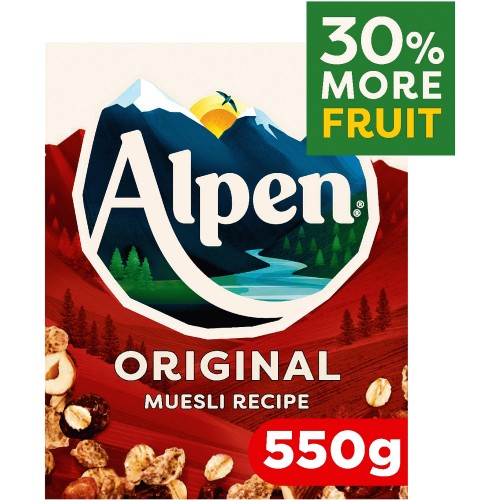 ALPEN ORIGINAL MUESLI 550G