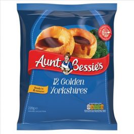 (Pick-up only) AUNT BESSIES 12 YORKSHIRE PUDDINGS 220G