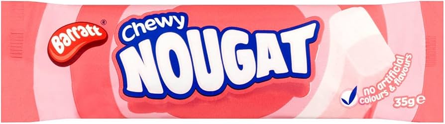 BARRATT CHEWY NOUGAT 35G