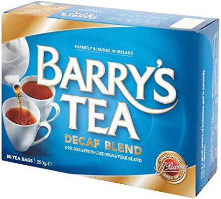 BARRYS 80 DECAF TEA BAGS 250G