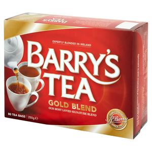 BARRYS 80 GOLD TEA BAGS 250G