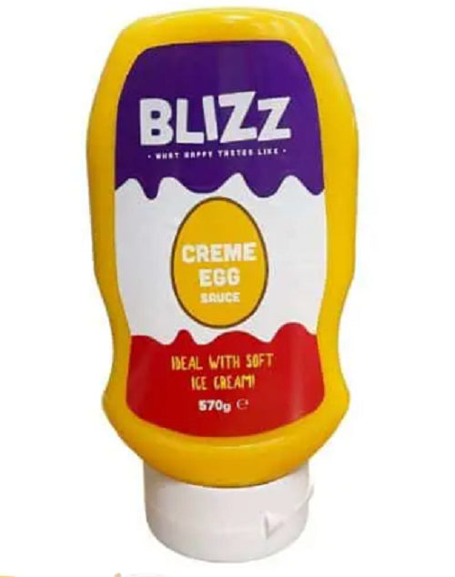 BLIZZ CREME EGG ICE CREAM SAUCE 570G