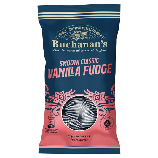 BUCHANANS VANILLA FUDGE 130G