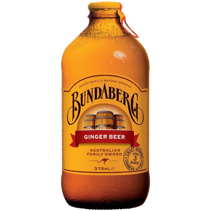 BUNDABERG GINGER BEER 375ML