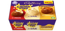 CADBURY CREME EGGS & CARAMEL EGGS 5PK 200G