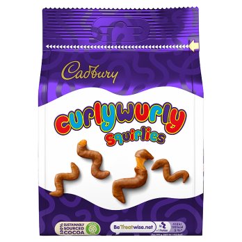 CADBURY CURLY WURLY SQUIRLIES 110G