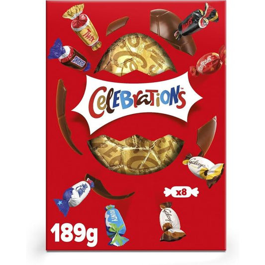 CELEBRATIONS EASTER EGG 189G