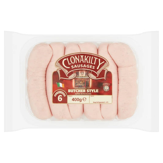 (Pick-up only) CLONAKILTY BUTCHER STYLE SAUSAGES 400G