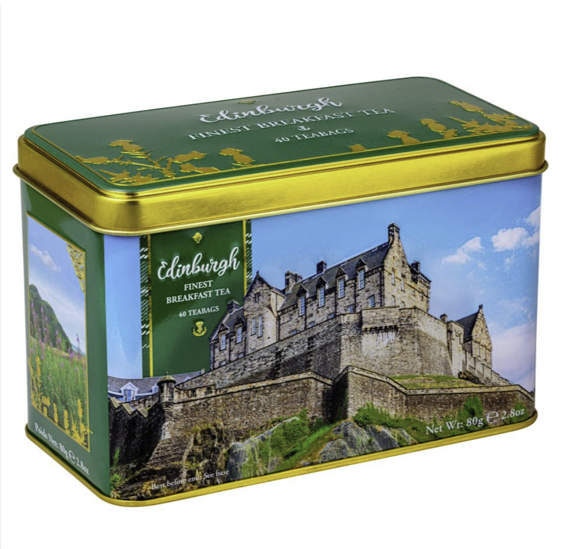 EDINBURGH CASTLE 40  BREAKFAST TEA BAGS 80G