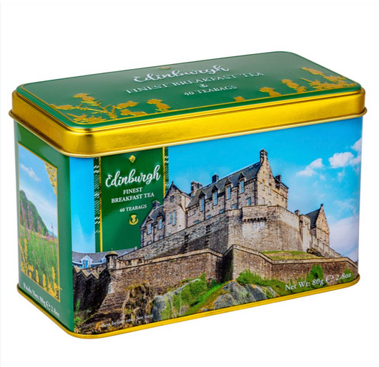 EDINBURGH CASTLE 40  BREAKFAST TEA BAGS 80G