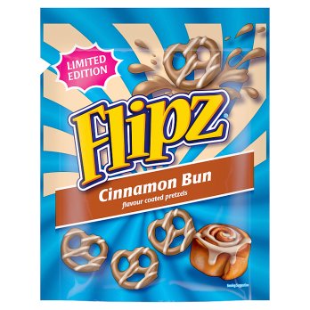 FLIPZ CINNAMON BUN PRETZELS 80G