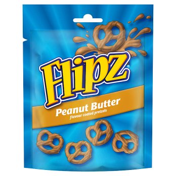 FLIPZ PEANUT BUTTER PRETZELS 80G