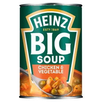 HEINZ BIG SOUP CHICKEN & VEG 400G