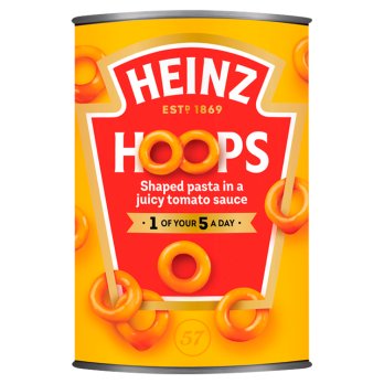 HEINZ SPAGHETTI HOOPS 400G