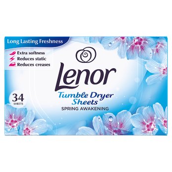 LENOR TUMBLE DRYER SHEETS 34 PACK