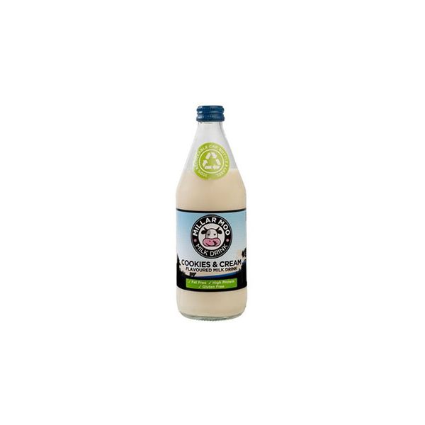 MILLAR MOO COOKIES & CREAM FLAVOURED MILK 500ML