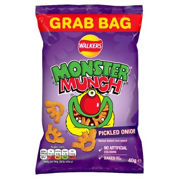 MONSTER MUNCH PICKLED ONION 40G