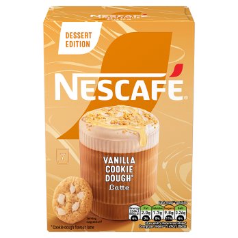 NESCAFE VANILLA COOKIE DOUGH LATTE 7 SACHETS