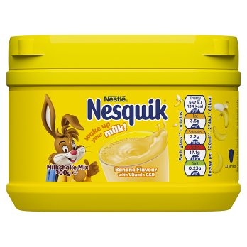 NESQUIK BANANA MILKSHAKE POWDER 300G