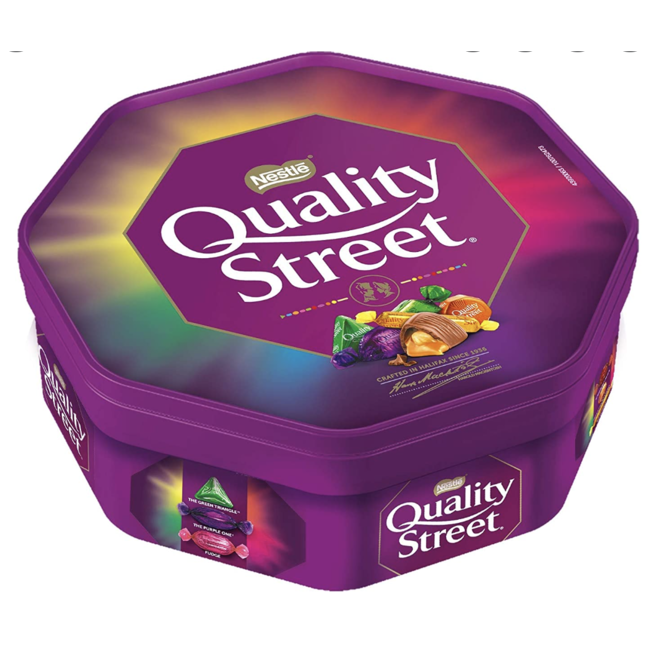 NESTLE QUALITY STREET TUB 600G