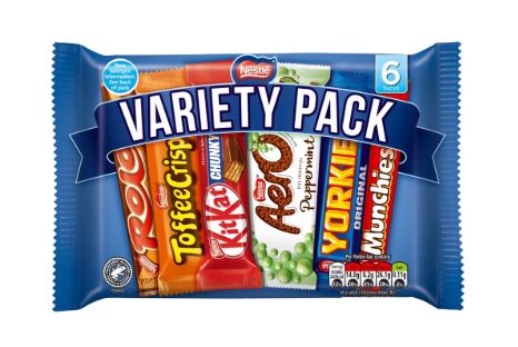 NESTLE VARIETY PACK 264G