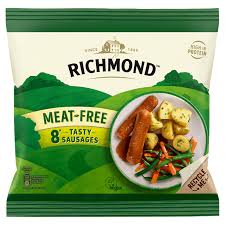 (Pick-up only) RICHMOND 8 MEAT FREE VEGAN SAUSAGES 336G