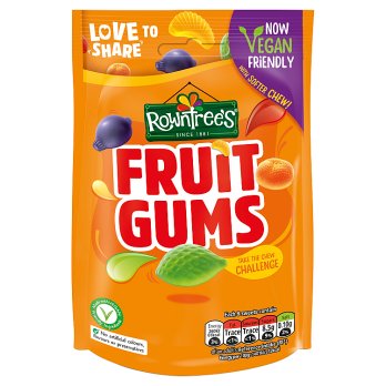 ROWNTREES FRUIT GUMS 120G