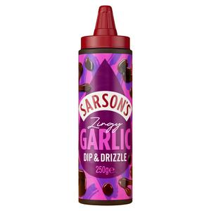 SARSONS GARLIC DIP & DRIZZLE 250G