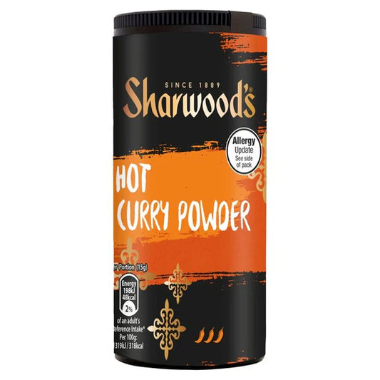 SHARWOODS HOT CURRY POWDER 102G