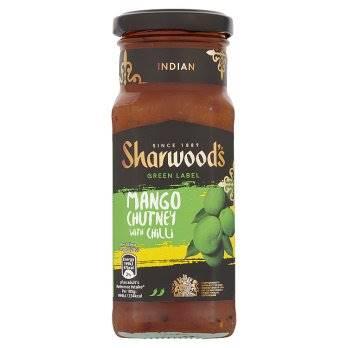 SHARWOODS MANGO CHUTNEY WITH CHILLI 360G