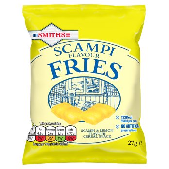 SMITHS SCAMPI & LEMON FRIES 27G