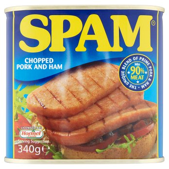 SPAM CHOPPED PORK HAM 340G