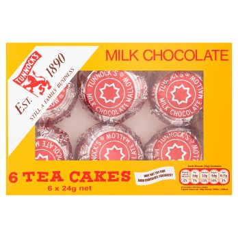 TUNNOCKS TEA CAKES CHOCOLATE 6 PACK