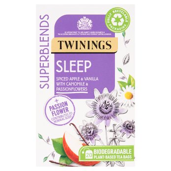 TWININGS SUPERBLENDS SLEEP 20 TEA BAGS 50G