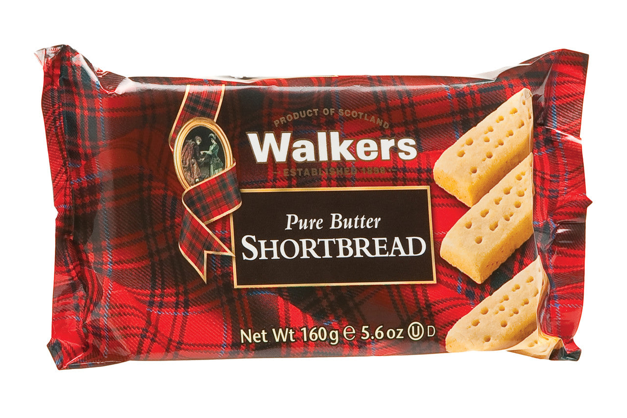 WALKERS SHORTBREAD FINGERS 160G