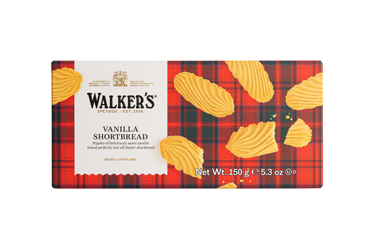 WALKERS VANILLA SHORTBREAD 150G