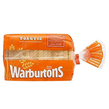 WARBURTONS THICK WHITE BREAD 800G