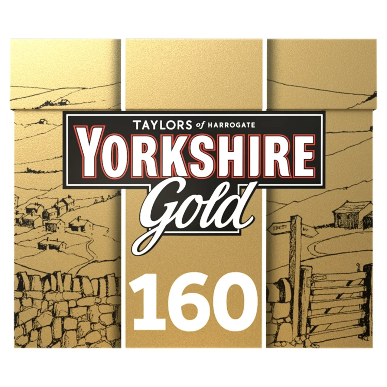 YORKSHIRE GOLD 160 TEA BAGS 500G