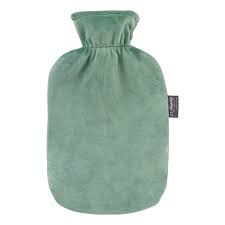 HOT WATER BOTTLE GREEN 2L