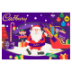 CADBURY MEDIUM SANTA SELECTION BOX 125G