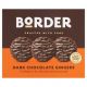 BORDERS DARK CHOCOLATE GINGER BISCUITS 255G