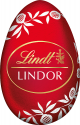 LINDT LINDOR MILK CHOCOLATE FILLED EGG 28G