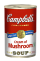 CAMPBELLS CONDENSED CREAM OF MUSHROOM SOUP 295G